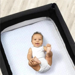 Chicco 2 Pack Lullaby Playard Sheets, Pink Dot -Baby Ease Deals Store chicco 2 pack lullaby playard sheets pink dot image 5