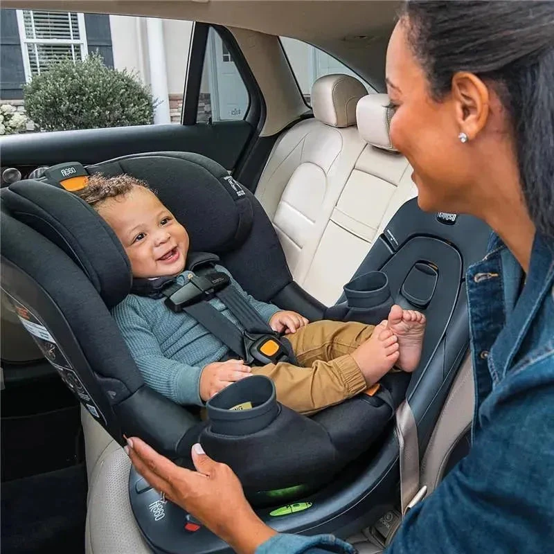 Chicco - Fit360 ClearTex Rotating Convertible Car Seat, Drift Grey 9 Chicco - Fit360 ClearTex Rotating Convertible Car Seat, Drift Grey - Image 9