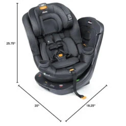 Chicco - Fit360 Cleartex Rotating Convertible Car Seat, Slate -Baby Ease Deals Store chicco fit360 cleartex rotating convertible car seat slate image 3