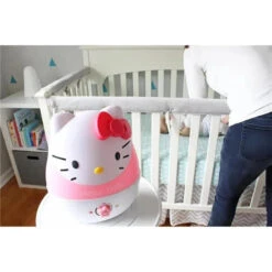 Crane - Adorables Ultrasonic Humidifiers, 1 Gallon Cool Mist Air Humidifier, Hello Kitty -Baby Ease Deals Store crane hello kitty humidifier image 6