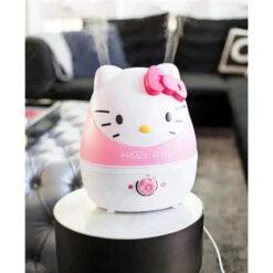 Crane - Adorables Ultrasonic Humidifiers, 1 Gallon Cool Mist Air Humidifier, Hello Kitty -Baby Ease Deals Store crane hello kitty humidifier image 7