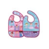 Crocodile Creek Bibs 2 Go Set Of 2 Bibs - Sweet Dreams
