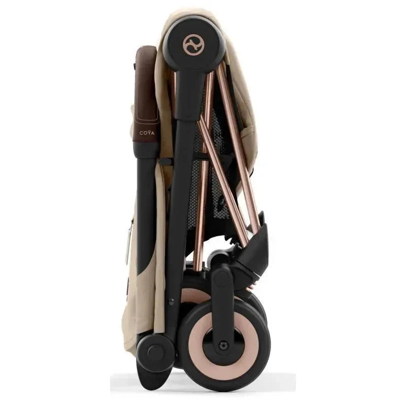 Cybex - Coya Compact Stroller, Rose Gold/Cozy Beige 6 Cybex - Coya Compact Stroller, Rose Gold/Cozy Beige - Image 6