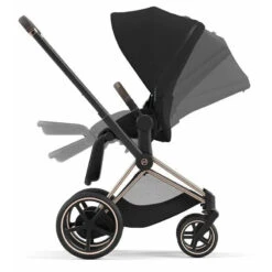 Cybex - EPriam 2 Stroller Rose Gold/Brown/Deep Black -Baby Ease Deals Store cybex epriam 2 stroller rose gold brown deep black image 5