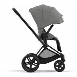 Cybex - Priam4, Matte Black/Black + Soho Grey Seat Pack -Baby Ease Deals Store cybex priam4 matte black black soho grey seat pack image 5