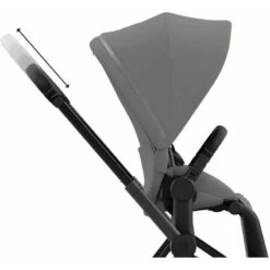 Cybex - Priam4, Matte Black/Black + Soho Grey Seat Pack -Baby Ease Deals Store cybex priam4 matte black black soho grey seat pack image 6