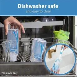 Dr. Brown's - 8 Oz/ 250 Ml Options+ Narrow Anti-Colic Baby Bottle, Blue Nature, 4-Pack 15 Dr. Brown's - 8 Oz/ 250 Ml Options+ Narrow Anti-Colic Baby Bottle, Blue Nature, 4-Pack -Baby Ease Deals Store dr browns 8 oz 250 ml options narrow anti colic baby bottle blue nature 4 pack image 8