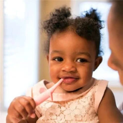 Dr. Brown's - Infant-to-Toddler Toothbrush, Pink -Baby Ease Deals Store dr browns infant to toddler toothbrush pink image 4