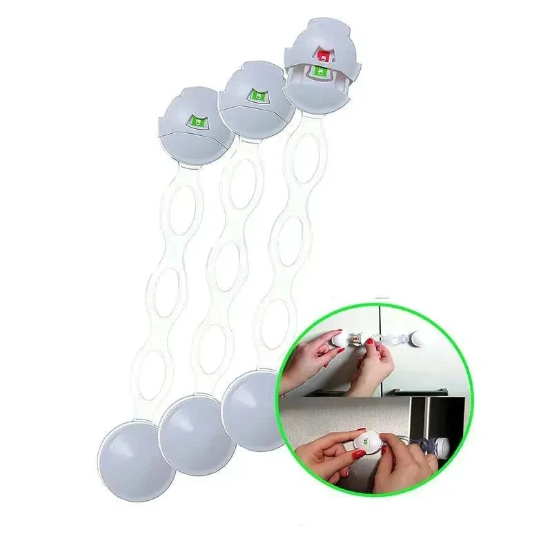Dreambaby - 3Pk Child Safety Locks For Cabinets 1 Dreambaby - 3Pk Child Safety Locks For Cabinets