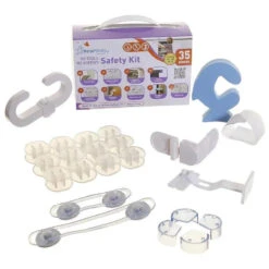 Dreambaby - 35Pk No Tools No Screws Safety Kit, Home Baby Proofing Kit