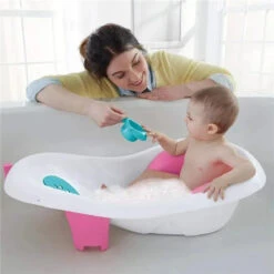 Fisher Price - Baby Bath Tub 4 In 1 Sling 'N Seat Tub, Girl 20 Fisher Price - Baby Bath Tub 4 In 1 Sling 'N Seat Tub, Girl -Baby Ease Deals Store fisher price baby bath tub 4 in 1 sling n seat tub girl image 19