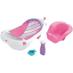 Fisher Price - Baby Bath Tub 4 In 1 Sling 'N Seat Tub, Girl 13 Fisher Price - Baby Bath Tub 4 In 1 Sling 'N Seat Tub, Girl -Baby Ease Deals Store fisher price baby bath tub 4 in 1 sling n seat tub girl image 5