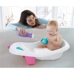 Fisher Price - Baby Bath Tub 4 In 1 Sling 'N Seat Tub, Girl 14 Fisher Price - Baby Bath Tub 4 In 1 Sling 'N Seat Tub, Girl -Baby Ease Deals Store fisher price baby bath tub 4 in 1 sling n seat tub girl image 7