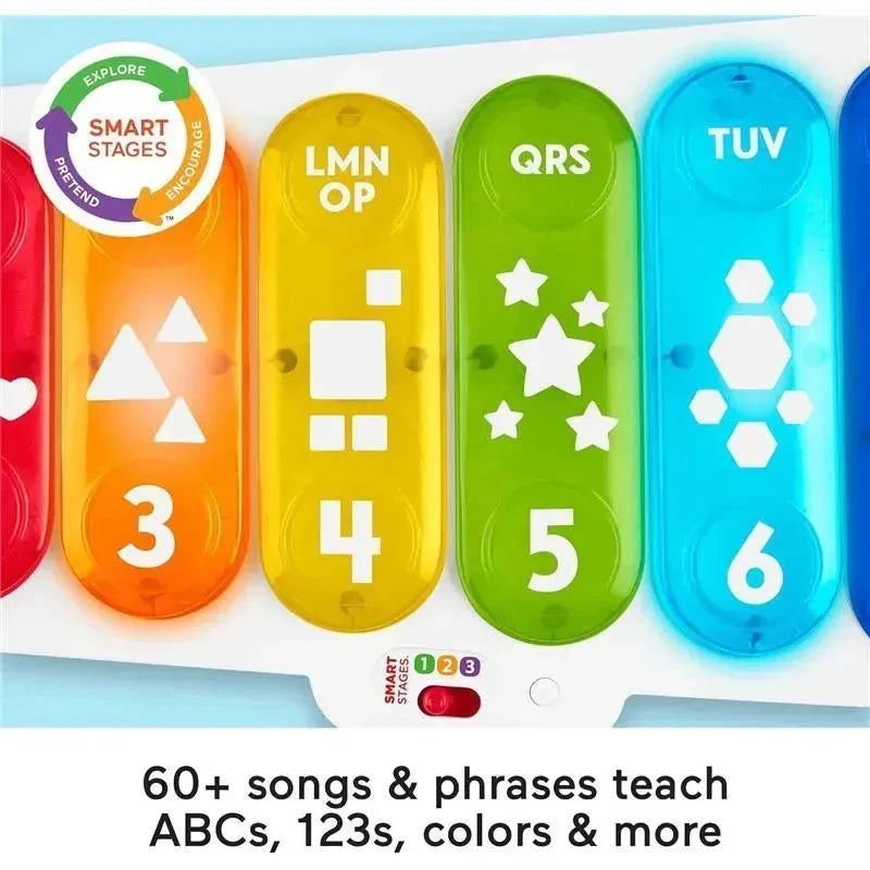 Fisher Price - Giant Light-Up Xylophone Pull Toy 4 Fisher Price - Giant Light-Up Xylophone Pull Toy - Image 4