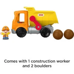 Fisher Price - Little People Toddler Construction Toy Work Together Dump Truck With Music Sounds -Baby Ease Deals Store fisher price little people toddler construction toy work together dump truck with music sounds image 5