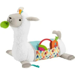 Fisher Price - Plush Baby Wedge Grow-With-Me Tummy Time Llama