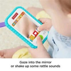 Fisher Price Fisher-Price Selfie Fun Phone, Blue -Baby Ease Deals Store fisher price selfie fun phone blue image 7