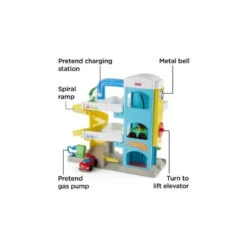 Fisher Price - Wheelies Garage Playset - Baby Toy -Baby Ease Deals Store fisher price wheelies garage playset baby toy image 5