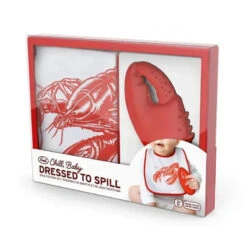 Fred & Friends Chill Baby Dressed To Spill - Lobster Bib Set