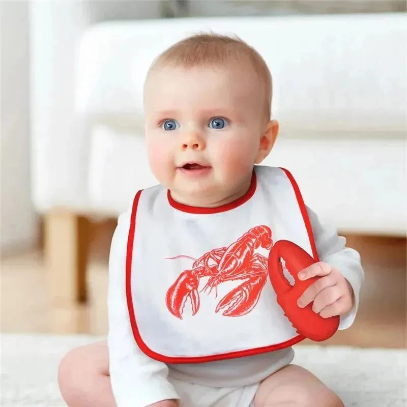 Fred & Friends Chill Baby Dressed To Spill - Lobster Bib Set 3 Fred & Friends Chill Baby Dressed To Spill - Lobster Bib Set - Image 3
