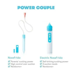 Fridababy - Electric NoseFrida Nasal Aspirator -Baby Ease Deals Store fridababy electric nosefrida nasal aspirator image 9