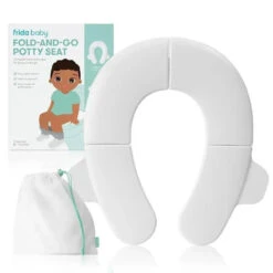 Fridababy - Fold-and-Go Potty Seat For Toilet, Foldable Travel Potty Seat For Toddler