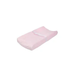 Gerber Baby Girls Dotted Light Pink Changing Pad Cover