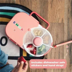 GoBe - Kids Lunchbox With Detachable Snack Spinner, Blue -Baby Ease Deals Store gobe kids lunchbox with detachable snack spinner blue image 6