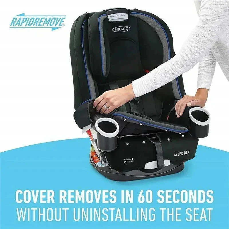 Graco - 4Ever DLX 4-in-1 Car Seat, Zagg 7 Graco - 4Ever DLX 4-in-1 Car Seat, Zagg - Image 7