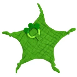 Green Sprouts Muslin Blankie Teether, Green