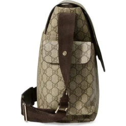 Gucci Supreme Diaper Bag With Changing Pad, Beige -Baby Ease Deals Store gucci supreme diaper bag with changing pad beige image 13