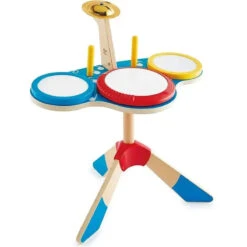 Hape - Drum And Cymbal Set