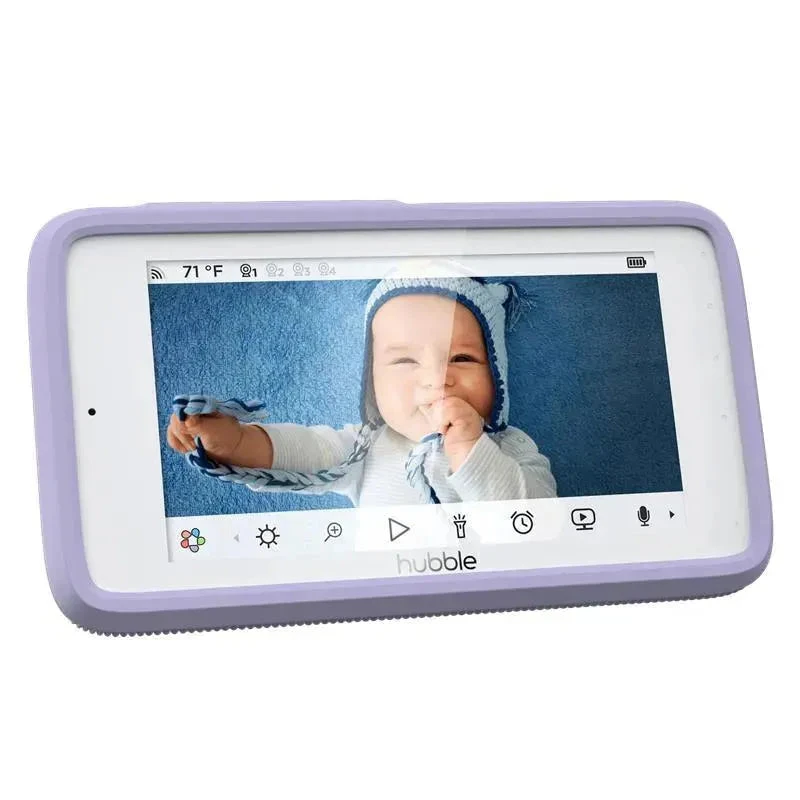 Hubble - Wi-Fi Nursery Pal Deluxe 5 Smart Hd Baby Monitor With Touch Screen Viewer & Portable Camera 2 Hubble - Wi-Fi Nursery Pal Deluxe 5 Smart Hd Baby Monitor With Touch Screen Viewer & Portable Camera - Image 2
