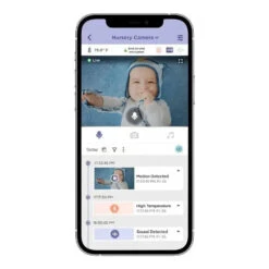 Hubble - Wi-Fi Nursery Pal Deluxe 5 Smart Hd Baby Monitor With Touch Screen Viewer & Portable Camera 9 Hubble - Wi-Fi Nursery Pal Deluxe 5 Smart Hd Baby Monitor With Touch Screen Viewer & Portable Camera -Baby Ease Deals Store hubble nursery pal deluxe 5 smart hd baby monitor with touch screen viewer portable camera image 7