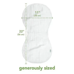 Iplay - 3Pk Muslin Burp Cloths Made From Organic Cotton, Aqua Fox 7 Iplay - 3Pk Muslin Burp Cloths Made From Organic Cotton, Aqua Fox -Baby Ease Deals Store iplay 3pk muslin burp cloths made from organic cotton aqua fox image 7