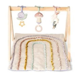 Itzy Ritzy - Bitzy Bespoke Ritzy Activity Gymâ„¢ Wooden Gym, Pastel