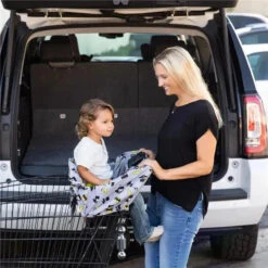 J.L. Childress - DC Comics Batman Shopping Cart & High Chair Cover For Baby To Toddler -Baby Ease Deals Store j l childress dc comics batman shopping cart high chair cover for baby to toddler image 4