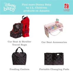 J.L. Childress - Shopping Cart & High Chair Cover For Baby To Toddler, Minnie Floral 8 J.L. Childress - Shopping Cart & High Chair Cover For Baby To Toddler, Minnie Floral -Baby Ease Deals Store j l childress shopping cart high chair cover for baby to toddler minnie floral image 3