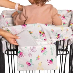 J.L. Childress - Shopping Cart & High Chair Cover For Baby To Toddler, Princess 14 J.L. Childress - Shopping Cart & High Chair Cover For Baby To Toddler, Princess -Baby Ease Deals Store j l childress shopping cart high chair cover for baby to toddler princess image 7