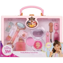 Jakks - Disney Princess Style Collection Girls Trendy Makeup Tote Bag -Baby Ease Deals Store jakks disney princess style collection girls trendy makeup tote bag image 6