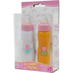 JC Toys - Deluxe Disappearing Magic Bottles, Fits All Dolls, Milk And Juice, Ages 2+, Pink 8 JC Toys - Deluxe Disappearing Magic Bottles, Fits All Dolls, Milk And Juice, Ages 2+, Pink -Baby Ease Deals Store jc toys deluxe disappearing magic bottles fits all dolls milk and juice ages 2 pink image 3