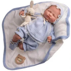 JC Toys - Reborn Doll, Berenguer Classics 17, Limited Edition, Mateo, Blue