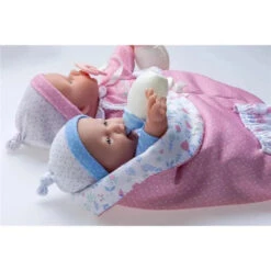 JC Toys - La Baby 11 Soft Body Twin Baby Dolls, Removable Outfits And Reversible Sleeping Bag & Accessories -Baby Ease Deals Store jc toys la baby 11 soft body twin baby dolls removable outfits and reversible sleeping bag accessories image 3