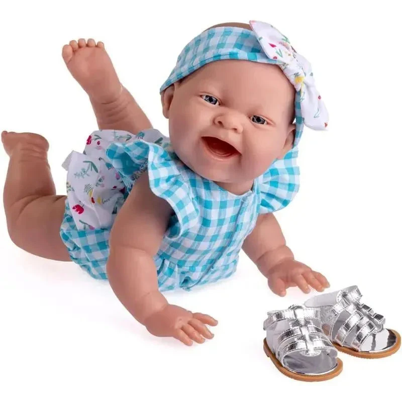 JC Toys - Lola On The Go, 14” Realistic All Vinyl Posable Play Doll By Berenguer Boutique 3 JC Toys - Lola On The Go, 14” Realistic All Vinyl Posable Play Doll By Berenguer Boutique - Image 3