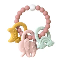 Kalencom - Ele-Fun Teether, Pink