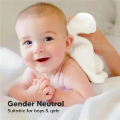 Keababies - 6-Pack Baby Wash Cloths, White -Baby Ease Deals Store keababies 6 pack baby wash cloths white image 4