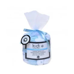 Kidicomfort 12Pck Blue Cotton Baby Washcloths