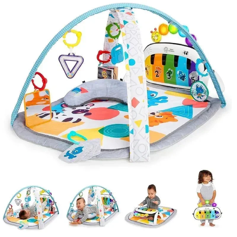 Kids II - Baby Einstein 4-In-1 Kickin' Tunes, Music & Language Discovery Gym 1 Kids II - Baby Einstein 4-In-1 Kickin' Tunes, Music & Language Discovery Gym