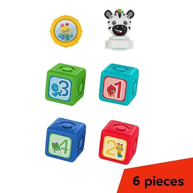 Kids II - Baby Einstein Connectables 6 Piece Set STEAM Learning Magnetic Blocks 2 Kids II - Baby Einstein Connectables 6 Piece Set STEAM Learning Magnetic Blocks - Image 2