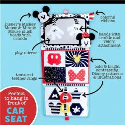 Kids Preferred - Disney Black & White Grow With Me Mirror 8 Kids Preferred - Disney Black & White Grow With Me Mirror -Baby Ease Deals Store kids preferred disney black white grow with me mirror image 5